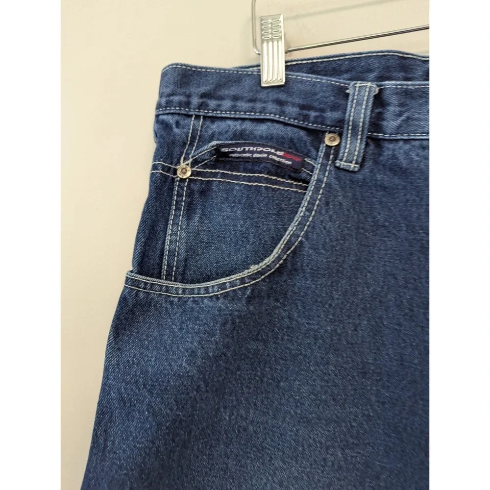Vintage‎ Southpole Y2K Jorts Baggy Denim Shots Men's 40 Skater Wide Leg